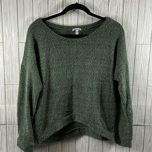 White Birch Long Sleeve Crew Sweater